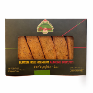 Gluten Free Almond Biscotti Front